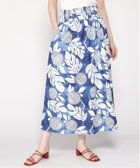 【フララニハワイ/Hula Lani Hawaii】のHula Lani Hawaii/サマー天竺 マキシスカート 人気、トレンドファッション・服の通販 founy(ファニー) ファッション Fashion レディースファッション Ladies' Fashion Online スカート Skirt サマー Summer プリント Print マキシ Maxi ミックス Mix リゾート Resort 夏 Summer thumbnail BLU|ID: prp329100004592651 ipo3291000000032606327