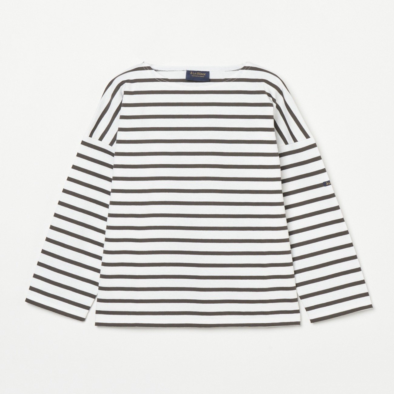 【エリオポール/heliopole】のPETTIT COPAIN LONG SLEEVE インテリア・キッズ・メンズ・レディースファッション・服の通販 founy(ファニー) 　ファッション　Fashion　レディースファッション　Ladies' Fashion Online　トップス・カットソー　Tops/Tshirt　カットソー　Cut And Sew　シンプル　Simple　フランス　France　ボーダー　Border　定番　Standard　ブラウン|ID: prp329100004592654 ipo3291000000032606403