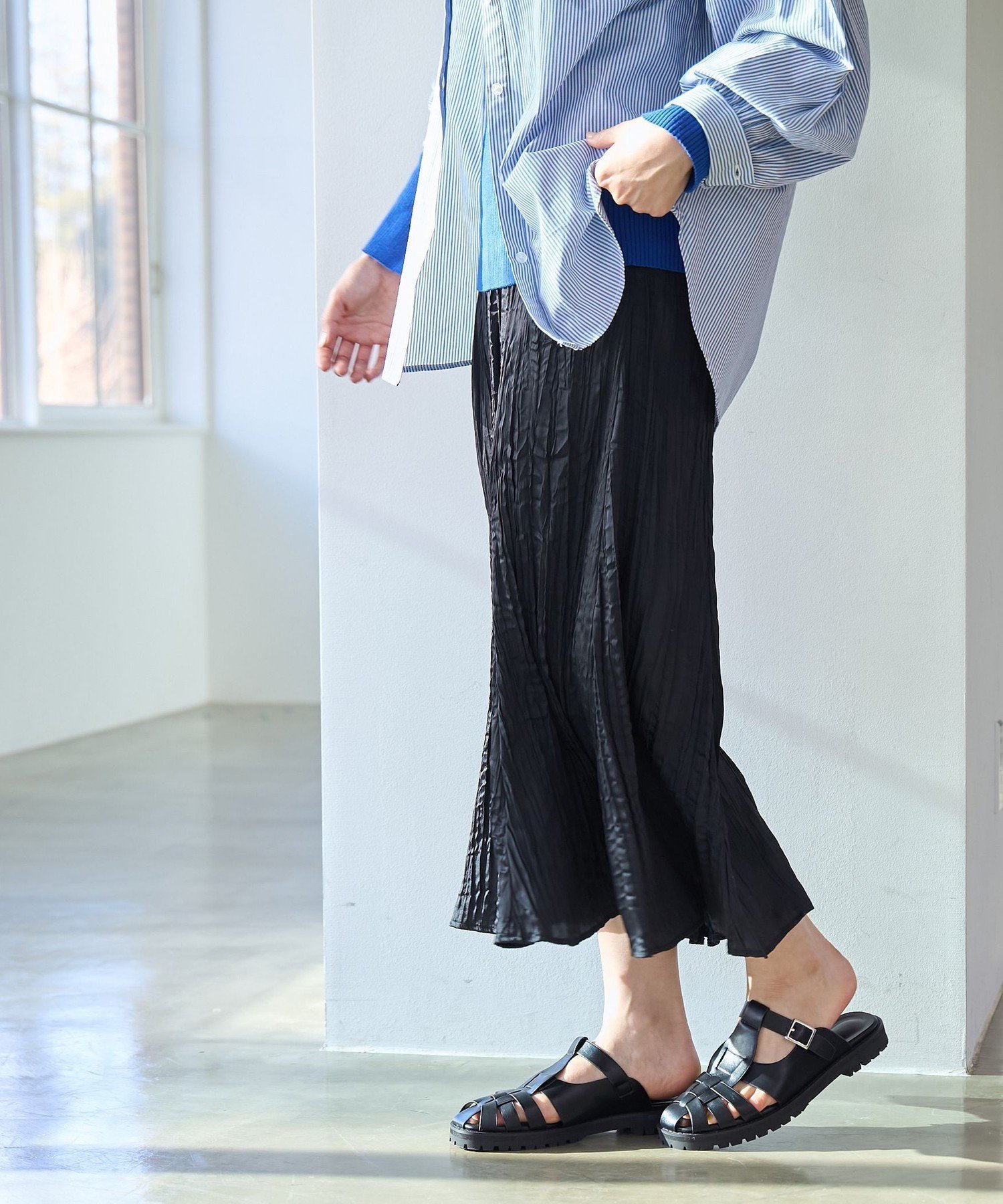 【コーエン/COEN】の【RONEL】ワッシャースカート 人気、トレンドファッション・服の通販 founy(ファニー) 　ファッション　Fashion　レディースファッション　Ladies' Fashion Online　スカート　Skirt　カーディガン　Cardigan　サテン　Satin　ジャケット　Jacket　ダウン　Down　フィット　Fit　フェミニン　Feminine　プリーツ　Pleats　ポケット　Pocket　ランダム　Random　リラックス　Relax　ワッシャー　Washer　2024年　2024　2024春夏・S/S　Ss,Spring/Summer,2024　セレモニー　Ceremony　 other-1|ID: prp329100004592660 ipo3291000000032606489