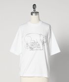 【ユナイテッドアローズ/UNITED ARROWS】のLOEFF スリーピング キャット Tシャツ UNISEX 人気、トレンドファッション・服の通販 founy(ファニー) ファッション Fashion レディースファッション Ladies' Fashion Online トップス・カットソー Tops/Tshirt シャツ/ブラウス Shirts/Blouses ロング / Tシャツ T-Shirts ユニセックス Unisex グラフィック Graphic ジャケット Jacket スウェット Sweat デニム Denim ドレープ Drape ネコ Cat ハーフ Half プリント Print ベスト Vest エレガント 上品 Elegant thumbnail WHITE|ID: prp329100004592668 ipo3291000000032606608