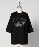 【ユナイテッドアローズ/UNITED ARROWS】のLOEFF スリーピング キャット Tシャツ UNISEX 人気、トレンドファッション・服の通販 founy(ファニー) ファッション Fashion レディースファッション Ladies' Fashion Online トップス・カットソー Tops/Tshirt シャツ/ブラウス Shirts/Blouses ロング / Tシャツ T-Shirts ユニセックス Unisex グラフィック Graphic ジャケット Jacket スウェット Sweat デニム Denim ドレープ Drape ネコ Cat ハーフ Half プリント Print ベスト Vest エレガント 上品 Elegant thumbnail BLACK|ID: prp329100004592668 ipo3291000000032606610