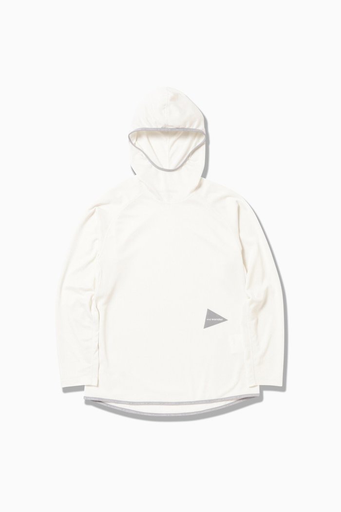 【アンドワンダー/and wander】のdry jersey LS hoodie インテリア・キッズ・メンズ・レディースファッション・服の通販 founy(ファニー) https://founy.com/ ファッション Fashion レディースファッション Ladies' Fashion Online ポケット Pocket |ID: prp329100004592670 ipo3291000000032606621