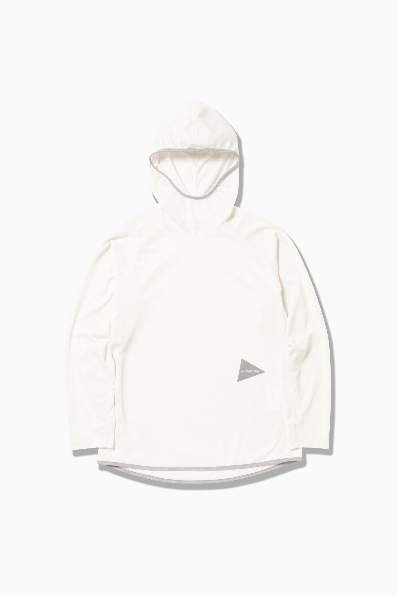 【アンドワンダー/and wander】のdry jersey LS hoodie インテリア・キッズ・メンズ・レディースファッション・服の通販 founy(ファニー) 　ファッション　Fashion　レディースファッション　Ladies' Fashion Online　ポケット　Pocket　off white1|ID: prp329100004592670 ipo3291000000032606622