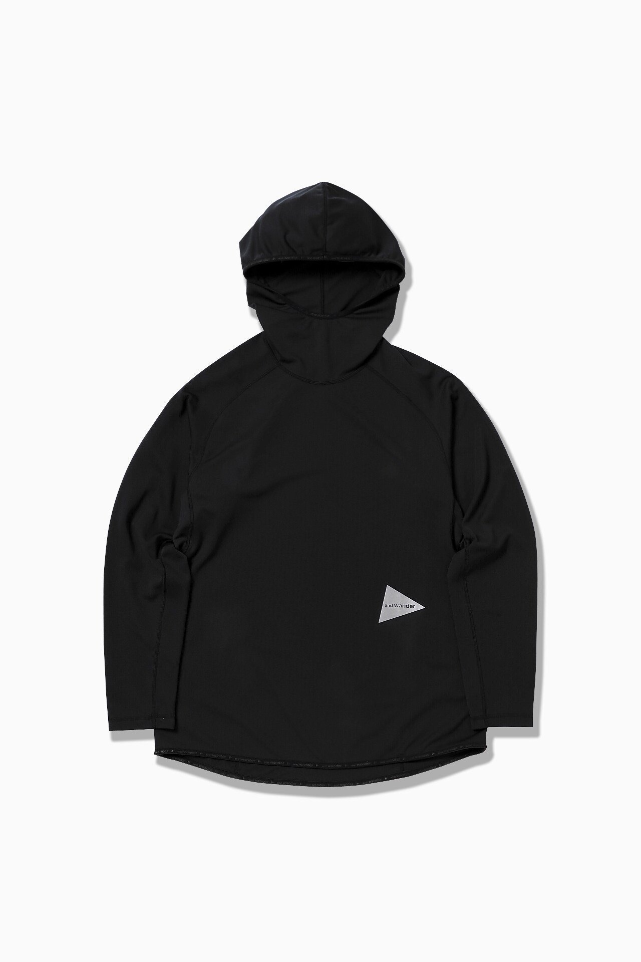 【アンドワンダー/and wander】のdry jersey LS hoodie インテリア・キッズ・メンズ・レディースファッション・服の通販 founy(ファニー) 　ファッション　Fashion　レディースファッション　Ladies' Fashion Online　ポケット　Pocket　black|ID: prp329100004592670 ipo3291000000032606623