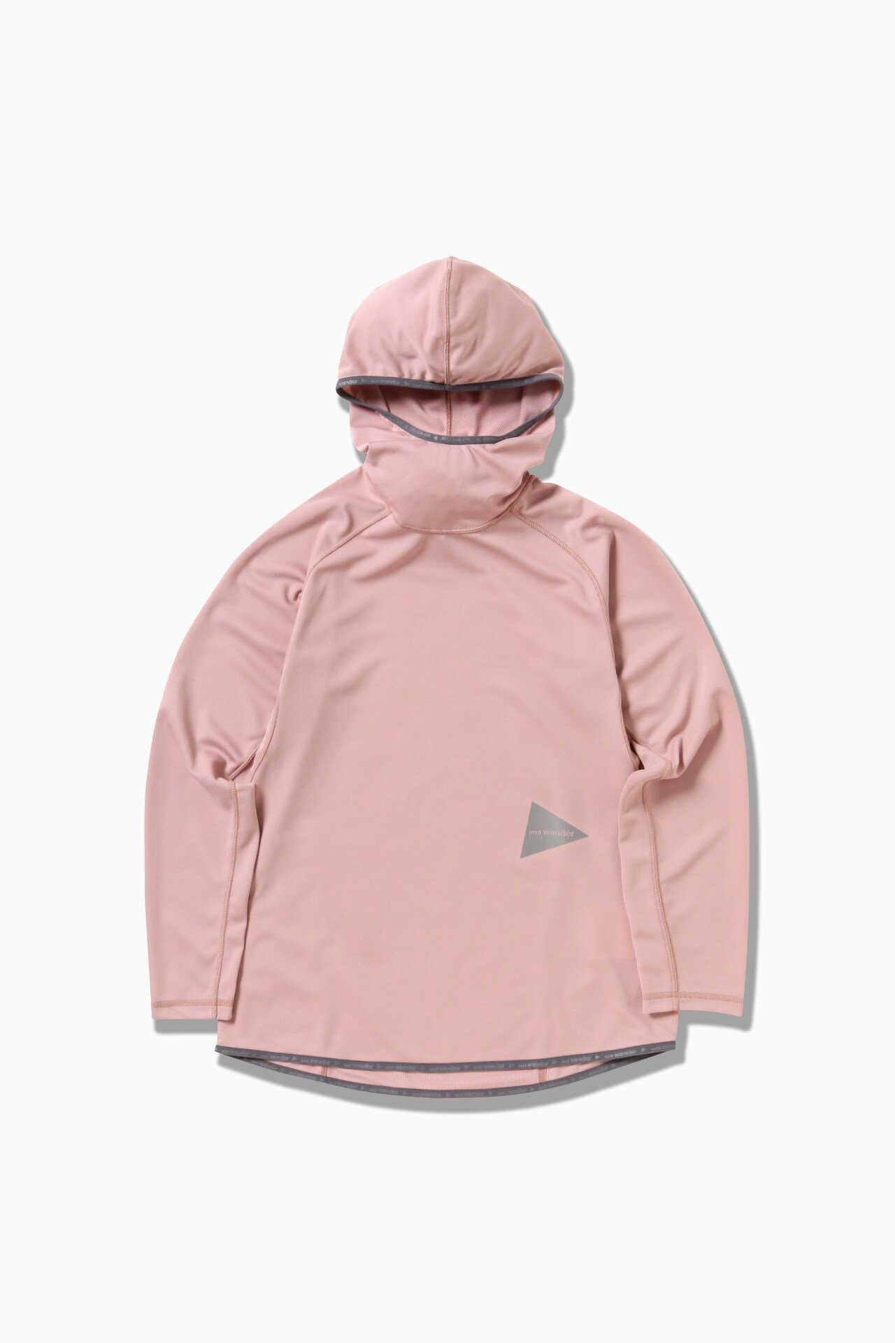 【アンドワンダー/and wander】のdry jersey LS hoodie インテリア・キッズ・メンズ・レディースファッション・服の通販 founy(ファニー) 　ファッション　Fashion　レディースファッション　Ladies' Fashion Online　ポケット　Pocket　pink|ID: prp329100004592670 ipo3291000000032606625