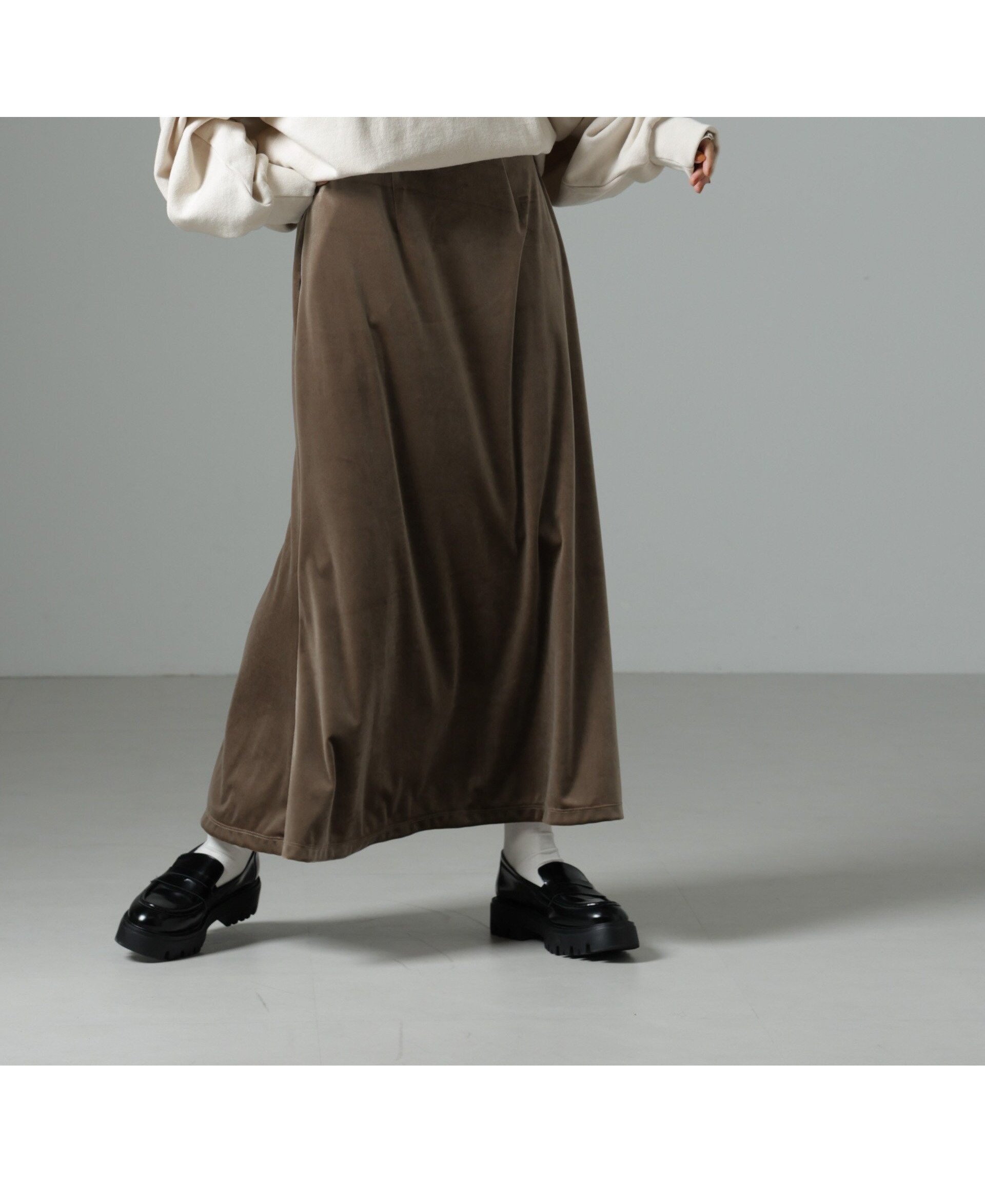 【ナノ ユニバース/nano universe】のベロアロングスカート インテリア・キッズ・メンズ・レディースファッション・服の通販 founy(ファニー) 　ファッション　Fashion　レディースファッション　Ladies' Fashion Online　スカート　Skirt　ロングスカート　Long Skirt　エレガント 上品　Elegant　シンプル　Simple　ジャケット　Jacket　フレア　Flare　ベロア　Velor　ポケット　Pocket　A/W・秋冬　Aw・Autumn/Winter・Fw・Fall-Winter　おすすめ　Recommend　2024年　2024　2024-2025秋冬・A/W　Aw/Autumn/Winter/Fw/Fall/2024-2025　モカ3|ID: prp329100004592704 ipo3291000000032607063