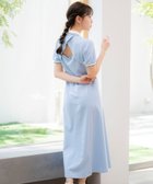 【ノエラ/Noela】の【WEB限定】ロゴ刺繍ポロワンピ サックス|ID: prp329100004592728 ipo3291000000032607436