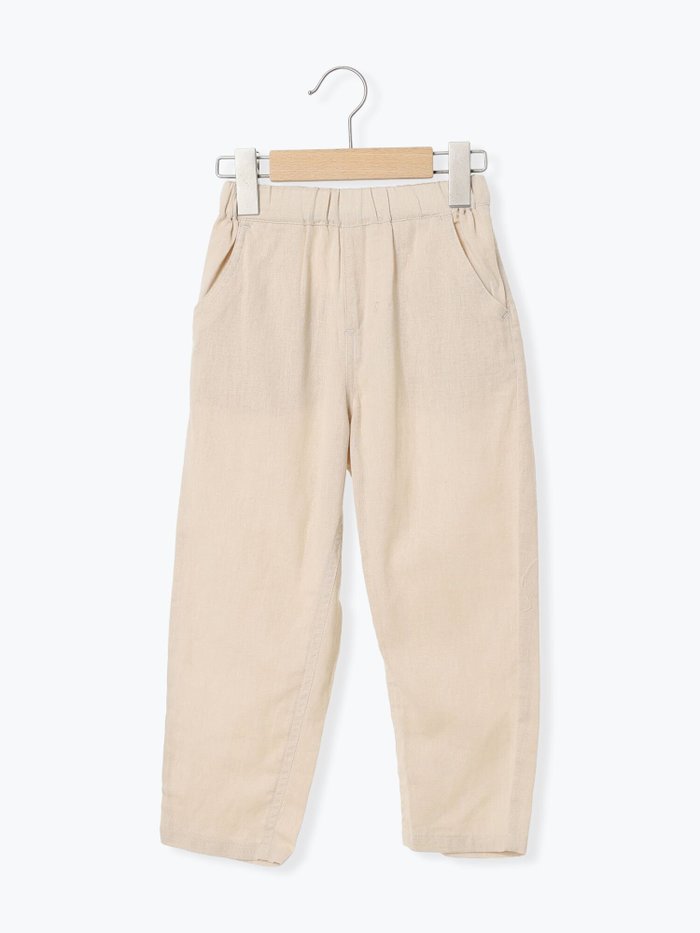 【その他のブランド/Other】のコットンリネンテーパードパンツ インテリア・キッズ・メンズ・レディースファッション・服の通販 founy(ファニー) https://founy.com/ ファッション Fashion キッズファッション KIDS Children’s Clothing ボトムス Bottoms/Kids シンプル Simple リネン Linen リラックス Relax 無地 Plain Color |ID: prp329100004592739 ipo3291000000032607564