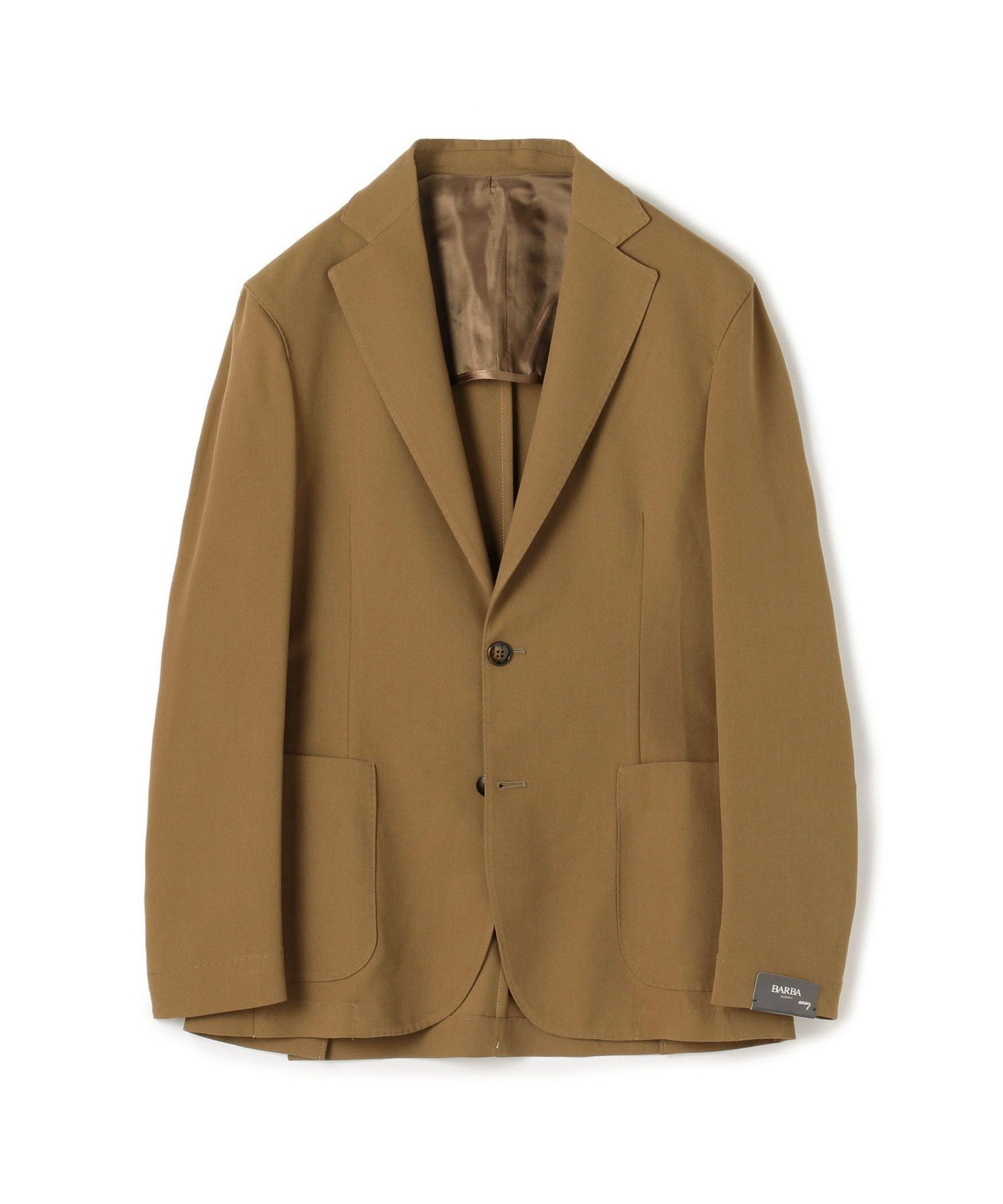 【トゥモローランド/TOMORROWLAND / MEN】のBARBA EASY J1ポリエステルレーヨン シングルブレステッド2Bジャケット インテリア・キッズ・メンズ・レディースファッション・服の通販 founy(ファニー) 　ファッション　Fashion　メンズファッション　Men's Style Online　コレクション　Collection　ジャケット　Jacket　ハンド　Hand　フォーマル　Formal　ポケット　Pocket　43 ベージュ|ID: prp329100004592756 ipo3291000000032607993
