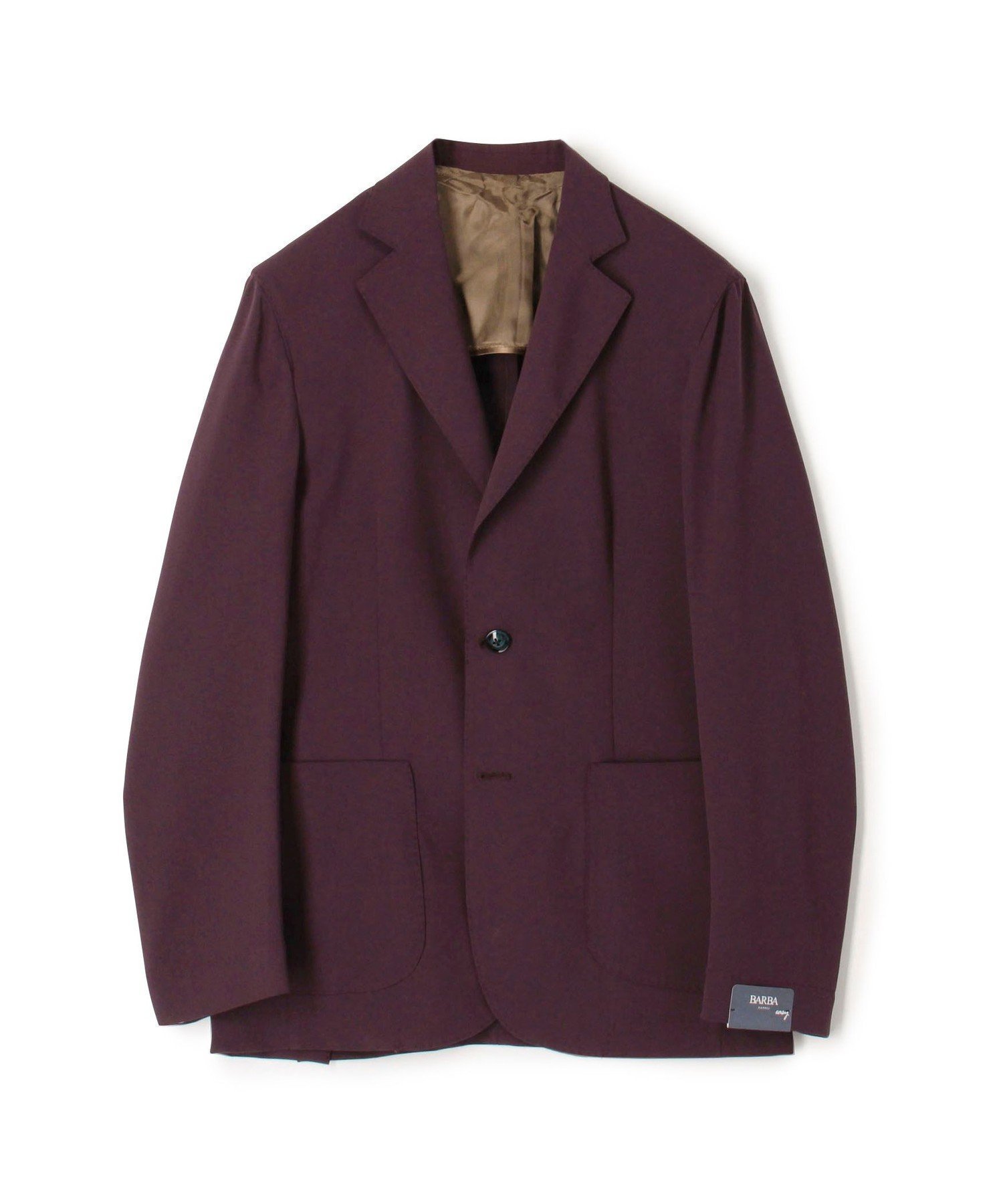 【トゥモローランド/TOMORROWLAND / MEN】のBARBA EASY J1ポリエステルレーヨン シングルブレステッド2Bジャケット インテリア・キッズ・メンズ・レディースファッション・服の通販 founy(ファニー) 　ファッション　Fashion　メンズファッション　Men's Style Online　コレクション　Collection　ジャケット　Jacket　ハンド　Hand　フォーマル　Formal　ポケット　Pocket　39 ボルドー|ID: prp329100004592756 ipo3291000000032607996