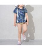 【ナルミヤ オンライン/NARUMIYA ONELINE / KIDS】の【WEB限定】【SWIM】パフスリーブタンキニ 紺|ID: prp329100004592767 ipo3291000000033494519