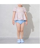 【ナルミヤ オンライン/NARUMIYA ONELINE / KIDS】の【WEB限定】【SWIM】パフスリーブタンキニ ピンク|ID: prp329100004592767 ipo3291000000033494522