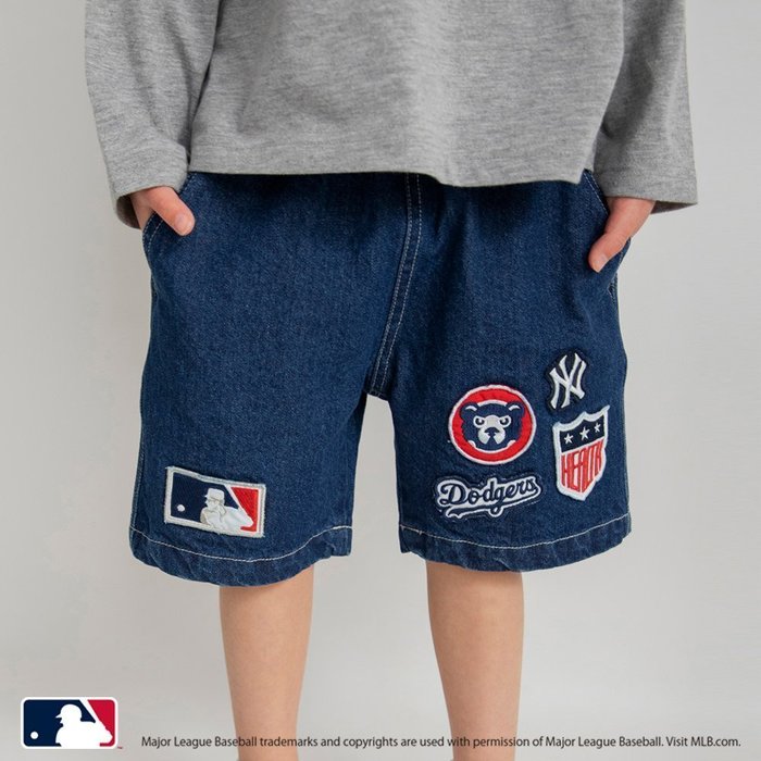 【ブランシェス/branshes / KIDS】の【MLB/Major League Baseball】ワッペンデニムハーフパンツ インテリア・キッズ・メンズ・レディースファッション・服の通販 founy(ファニー) https://founy.com/ ファッション Fashion キッズファッション KIDS Children’s Clothing ボトムス Bottoms/Kids ウォッシュ Wash スポーツ Sports スポーティ Sporty デニム Denim ビンテージ Vintage ポケット Pocket モチーフ Motif ビジネス 仕事 通勤 Business |ID: prp329100004592771 ipo3291000000032608272