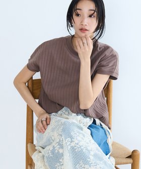【コーエン/COEN】のUSAコットンワイドリブリピTフレンチスリーブ 人気、トレンドファッション・服の通販 founy(ファニー) ファッション Fashion レディースファッション Fashion for Women おすすめ Recommended / Our Picks スリーブ Sleeve, Long Sleeve / Short Sleeve バランス Balance, Style Balance フレンチ French, French Style ボトルネック Bottle Neck, Mock Neck ワイドリブ Wide Rib, Wide Ribbed Knit |ID:prp329100004592772