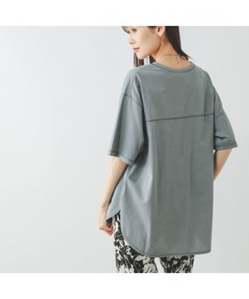 【グローバルワーク/GLOBAL WORK】 フローズンラウンドチュニック/498386人気、トレンドファッション・服の通販 founy(ファニー) ファッション Fashion レディースファッション Ladies' Fashion Online トップス・カットソー Tops/Tshirt ベーシック Basic ワイド Wide 吸水 Water Absorption |ID:prp329100004592779