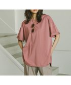 【グローバルワーク/GLOBAL WORK】のフローズンラウンドチュニック/498386 人気、トレンドファッション・服の通販 founy(ファニー) ファッション Fashion レディースファッション Ladies' Fashion Online トップス・カットソー Tops/Tshirt ベーシック Basic ワイド Wide 吸水 Water Absorption thumbnail くすみピンク28|ID: prp329100004592779 ipo3291000000032608369
