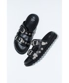 【トーガ/TOGA / MEN】のBuckle sandals 人気、トレンドファッション・服の通販 founy(ファニー) ファッション Fashion メンズファッション Men's Style Online インソール Insole サンダル Sandals シルバー Silver メタル Metal thumbnail BLACK|ID: prp329100004592785 ipo3291000000032608483