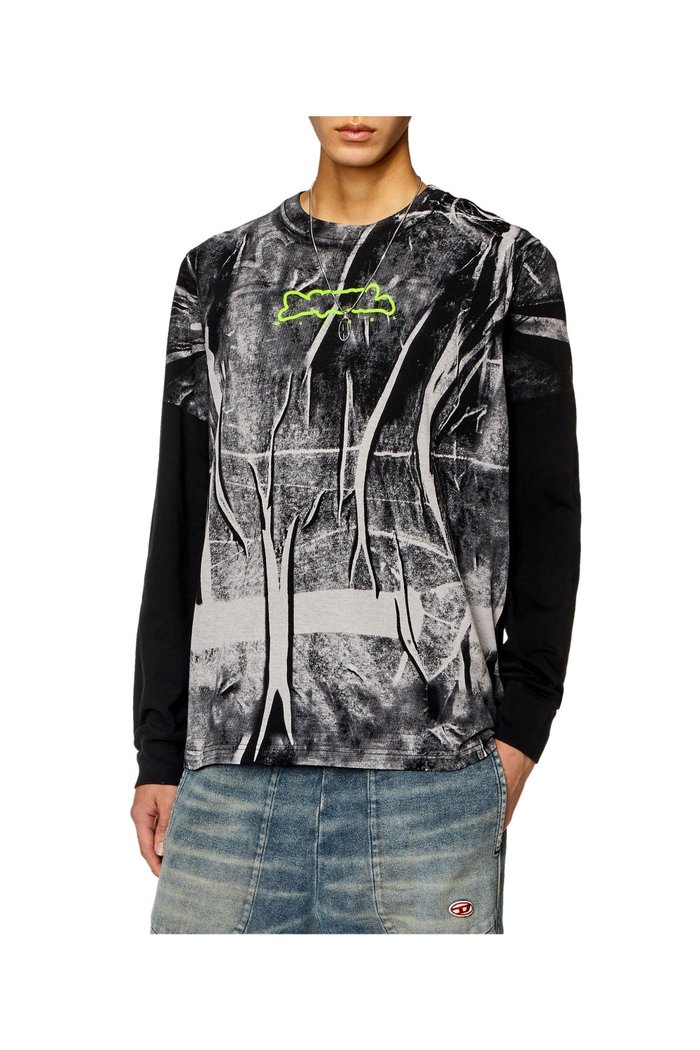 【ディーゼル/DIESEL / MEN】のメンズ Tシャツ 長袖 T-JUST-LS-N インテリア・キッズ・メンズ・レディースファッション・服の通販 founy(ファニー) https://founy.com/ ファッション Fashion メンズファッション Men's Style Online おすすめ Recommend インナー Inner ウォーター Water カーディガン Cardigan ジャケット Jacket ジャージー Jersey プリント Print メンズ Mens ワーク Work 長袖 Long Sleeve |ID: prp329100004592798 ipo3291000000032608619
