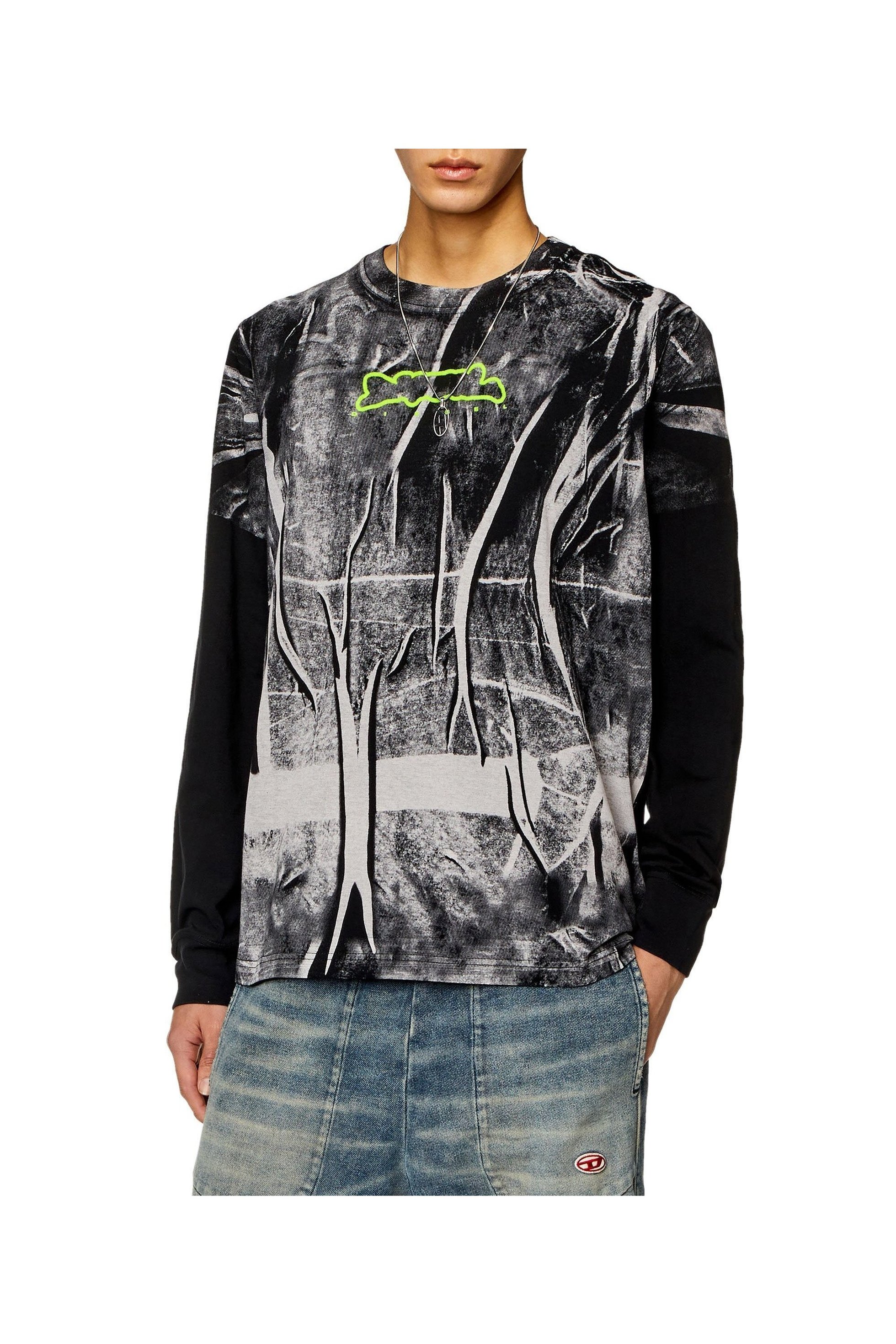【ディーゼル/DIESEL / MEN】のメンズ Tシャツ 長袖 T-JUST-LS-N 人気、トレンドファッション・服の通販 founy(ファニー) 　ファッション　Fashion　メンズファッション　Men's Style Online　おすすめ　Recommend　インナー　Inner　ウォーター　Water　カーディガン　Cardigan　ジャケット　Jacket　ジャージー　Jersey　プリント　Print　メンズ　Mens　ワーク　Work　長袖　Long Sleeve　 other-1|ID: prp329100004592798 ipo3291000000032608619