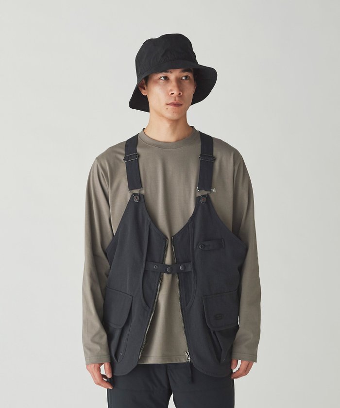 【スノーピーク/SNOW PEAK】のTAKIBI Ripstop Vest インテリア・キッズ・メンズ・レディースファッション・服の通販 founy(ファニー) https://founy.com/ ファッション Fashion レディースファッション Ladies' Fashion Online アウター Coat Outerwear トップス・カットソー Tops/Tshirt ベスト/ジレ Gilets/Vests アウトドア Outdoor クラシック Classic スウェット Sweat 定番 Standard フラップ Flap ベスト Vest ポケット Pocket リップ Lip ループ Loop ワンポイント One Point おすすめ Recommend |ID: prp329100004592800 ipo3291000000032608634