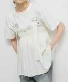 【ケービーエフ/KBF / URBAN RESEARCH】のフリルギャザービスチェ 人気、トレンドファッション・服の通販 founy(ファニー) ファッション Fashion レディースファッション Ladies' Fashion Online トップス・カットソー Tops/Tshirt ビスチェ Bustier 2025年 2025 2025春夏・S/S Ss,Spring/Summer,2025 シャーリング Shirring ノースリーブ No Sleeve ビスチェ Bustier 夏 Summer S/S・春夏 Ss・Spring/Summer thumbnail IVORY|ID: prp329100004592803 ipo3291000000032608678