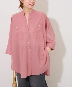 【ジャーナルスタンダード レリューム/JOURNAL STANDARD relume】のナチュラルストレッチドルマンシャツ 人気、トレンドファッション・服の通販 founy(ファニー) ファッション Fashion レディースファッション Fashion for Women トップス・カットソー Cut & Sew Tops シャツ・ブラウス・オフィスカジュアル Elegant Blouses & Button-Ups 2025年 2025 2025春夏・S/S Spring/Summer 2025 SS25 ギャザー Gathered, Ruffled シアー Sheer, See-Through シンプル Simple, Minimal ヨーク Yoke, Yoke Design |ID:prp329100004592807