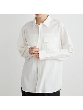 【ミースロエ/MIESROHE】のとろみポケットシャツ 人気、トレンドファッション・服の通販 founy(ファニー) ファッション Fashion レディースファッション Ladies' Fashion Online トップス・カットソー Tops/Tshirt シャツ/ブラウス Shirts/Blouses とろみ Thickness シンプル Simple ポケット Pocket リラックス Relax |ID:prp329100004592818
