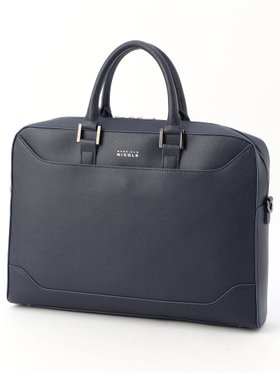 【ニコル/NICOLE / MEN】のレザーブリーフケース 人気、トレンドファッション・服の通販 founy(ファニー) ファッション Fashion メンズファッション Fashion for Men ショルダー Shoulder, Shoulder Strap スタイリッシュ Stylish, Fashionable フロント Front, Front Design ポケット Pocket, Pocket Detail ワイド Wide, Wide Fit エレガント 上品 Elegant 軽量 Lightweight, Ultra Light |ID:prp329100004592837