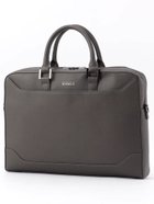 【ニコル/NICOLE / MEN】のレザーブリーフケース 29グレー|ID: prp329100004592837 ipo3291000000032763327