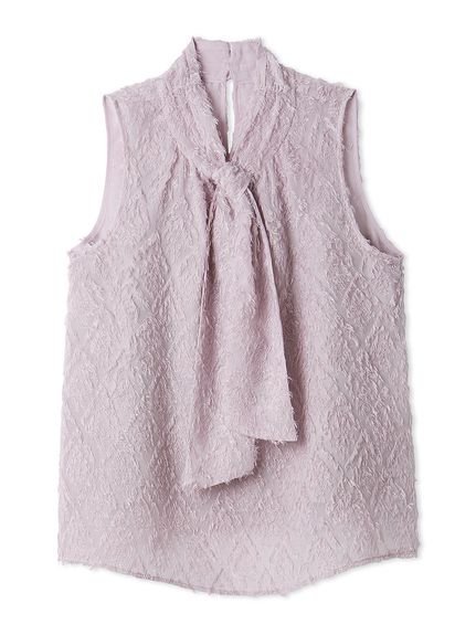 【スナイデル/SNIDEL】のノースリボウタイブラウス インテリア・キッズ・メンズ・レディースファッション・服の通販 founy(ファニー) 　ファッション　Fashion　レディースファッション　Fashion for Women　トップス・カットソー　Cut & Sew Tops　シャツ・ブラウス・オフィスカジュアル　Elegant Blouses & Button-Ups　インナー　Innerwear　スペシャル　Special, Limited Edition　フェミニン　Feminine, Girly　フロント　Front, Front Design　ループ　Loop, Loop Knit　エレガント 上品　Elegant　PNK[066]|ID: prp329100004592851 ipo3291000000033307945