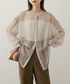 【センスオブプレイス/SENSE OF PLACE by URBAN RESEARCH】の『一部WEB限定カラー』バンドカラーシャンブレーシアーシャツ 人気、トレンドファッション・服の通販 founy(ファニー) ファッション Fashion レディースファッション Ladies' Fashion Online トップス・カットソー Tops/Tshirt シャツ/ブラウス Shirts/Blouses 2025年 2025 2025春夏・S/S Ss,Spring/Summer,2025 キャミソール Camisole タンク Tank 夏 Summer 春 Spring S/S・春夏 Ss・Spring/Summer thumbnail GREIGE|ID: prp329100004592854 ipo3291000000032609211