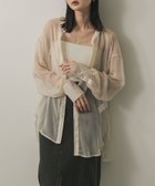 【センスオブプレイス/SENSE OF PLACE by URBAN RESEARCH】のバンドカラーシャンブレーシアーシャツ 人気、トレンドファッション・服の通販 founy(ファニー) ファッション Fashion レディースファッション Fashion for Women トップス・カットソー Cut & Sew Tops シャツ・ブラウス・オフィスカジュアル Elegant Blouses & Button-Ups 2025年 2025 2025春夏・S/S Spring/Summer 2025 SS25 キャミソール Camisole, Spaghetti Strap Top タンク Tank Top, Sleeveless Top 夏 Summer 春 Spring S/S・春夏 SS, Spring/Summer, Warm Season thumbnail IVORY|ID: prp329100004592854 ipo3291000000033553228