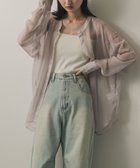 【センスオブプレイス/SENSE OF PLACE by URBAN RESEARCH】のバンドカラーシャンブレーシアーシャツ 人気、トレンドファッション・服の通販 founy(ファニー) ファッション Fashion レディースファッション Fashion for Women トップス・カットソー Cut & Sew Tops シャツ・ブラウス・オフィスカジュアル Elegant Blouses & Button-Ups 2025年 2025 2025春夏・S/S Spring/Summer 2025 SS25 キャミソール Camisole, Spaghetti Strap Top タンク Tank Top, Sleeveless Top 夏 Summer 春 Spring S/S・春夏 SS, Spring/Summer, Warm Season thumbnail L.PINK|ID: prp329100004592854 ipo3291000000033553233