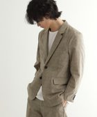 【ティーケー/tk TAKEO KIKUCHI / MEN】の【洗える/通気性】COOL DOTSテーラードジャケット(セットアップ対応) ベージュ|ID: prp329100004592855 ipo3291000000032609220