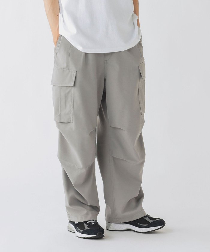 【ビームス ハート/BEAMS HEART / MEN】のクイックドライ バルーン カーゴパンツ(吸水速乾) インテリア・キッズ・メンズ・レディースファッション・服の通販 founy(ファニー) https://founy.com/ ファッション Fashion メンズファッション Men's Style Online ボトムス Bottoms/Men カーゴパンツ Cargo Pants 吸水 Water Absorption スウェット Sweat ドレープ Drape ドローコード Draw Cord バランス Balance バルーン Balloon プリーツ Pleats おすすめ Recommend |ID: prp329100004592873 ipo3291000000032609380