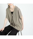 【サニーレーベル/Sonny Label / URBAN RESEARCH】の『接触冷感』クールミストフレンチニットカーディガン L.カーキ|ID: prp329100004592891 ipo3291000000032609601