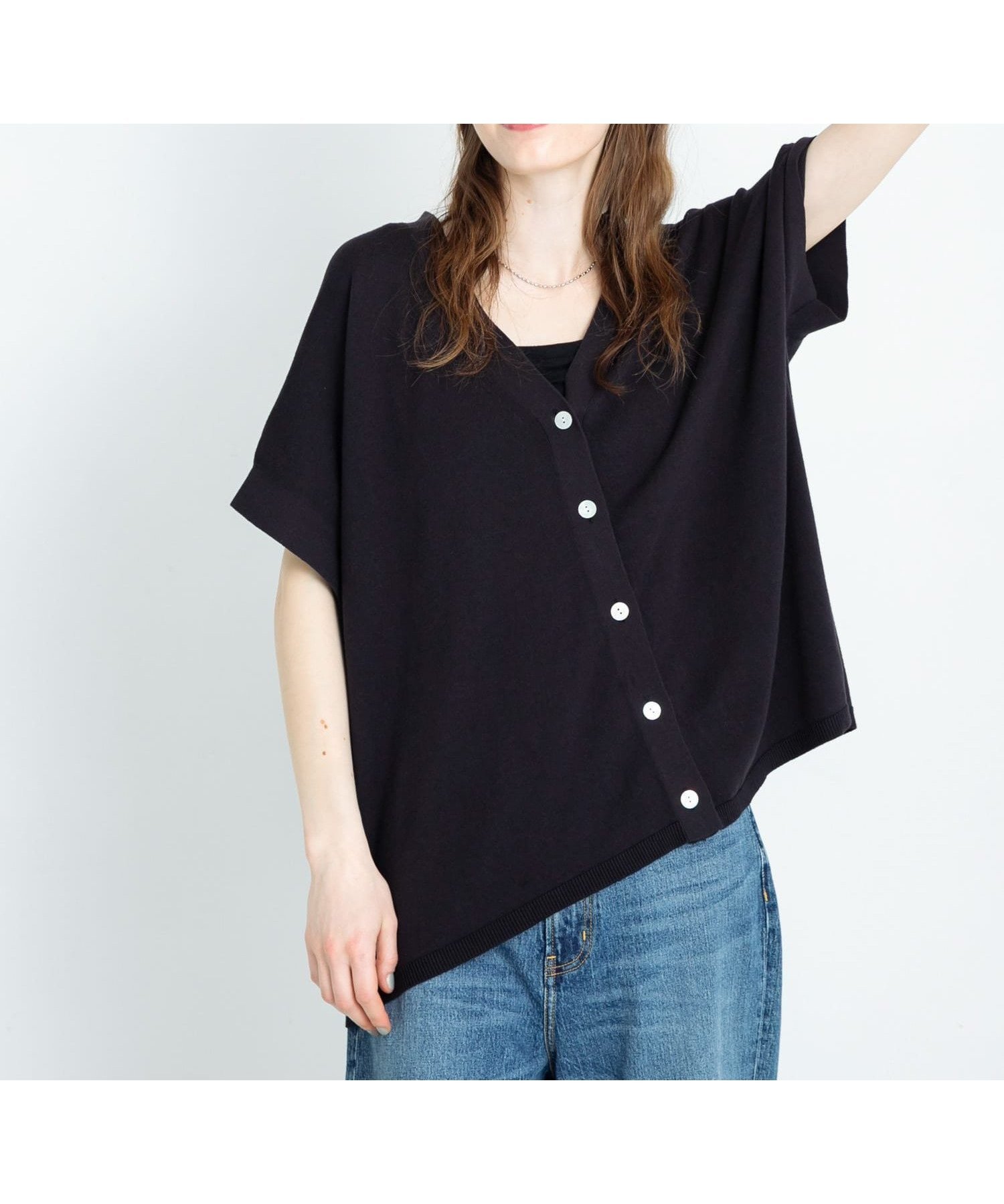 【サニーレーベル/Sonny Label / URBAN RESEARCH】の『接触冷感』クールミストフレンチニットカーディガン インテリア・キッズ・メンズ・レディースファッション・服の通販 founy(ファニー) 　ファッション　Fashion　レディースファッション　Ladies' Fashion Online　トップス・カットソー　Tops/Tshirt　ニット　Knit Tops　カーディガン　Cardigans　2025年　2025　2025春夏・S/S　Ss,Spring/Summer,2025　おすすめ　Recommend　カーディガン　Cardigan　シンプル　Simple　スリーブ　Sleeve　タンク　Tank　ノースリーブ　No Sleeve　フレンチ　French　夏　Summer　S/S・春夏　Ss・Spring/Summer　ブラック|ID: prp329100004592891 ipo3291000000032609603