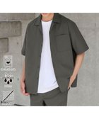 【コーエン メン/COEN / MEN】のエンボス加工ビンテージライクオープンカラーシャツ ー吸水速乾ー 人気、トレンドファッション・服の通販 founy(ファニー) ファッション Fashion メンズファッション Men's Style Online おすすめ Recommend セットアップ Set Up リラックス Relax 半袖 Short Sleeve 吸水 Water Absorption thumbnail DK.GRAY|ID: prp329100004592898 ipo3291000000032609662