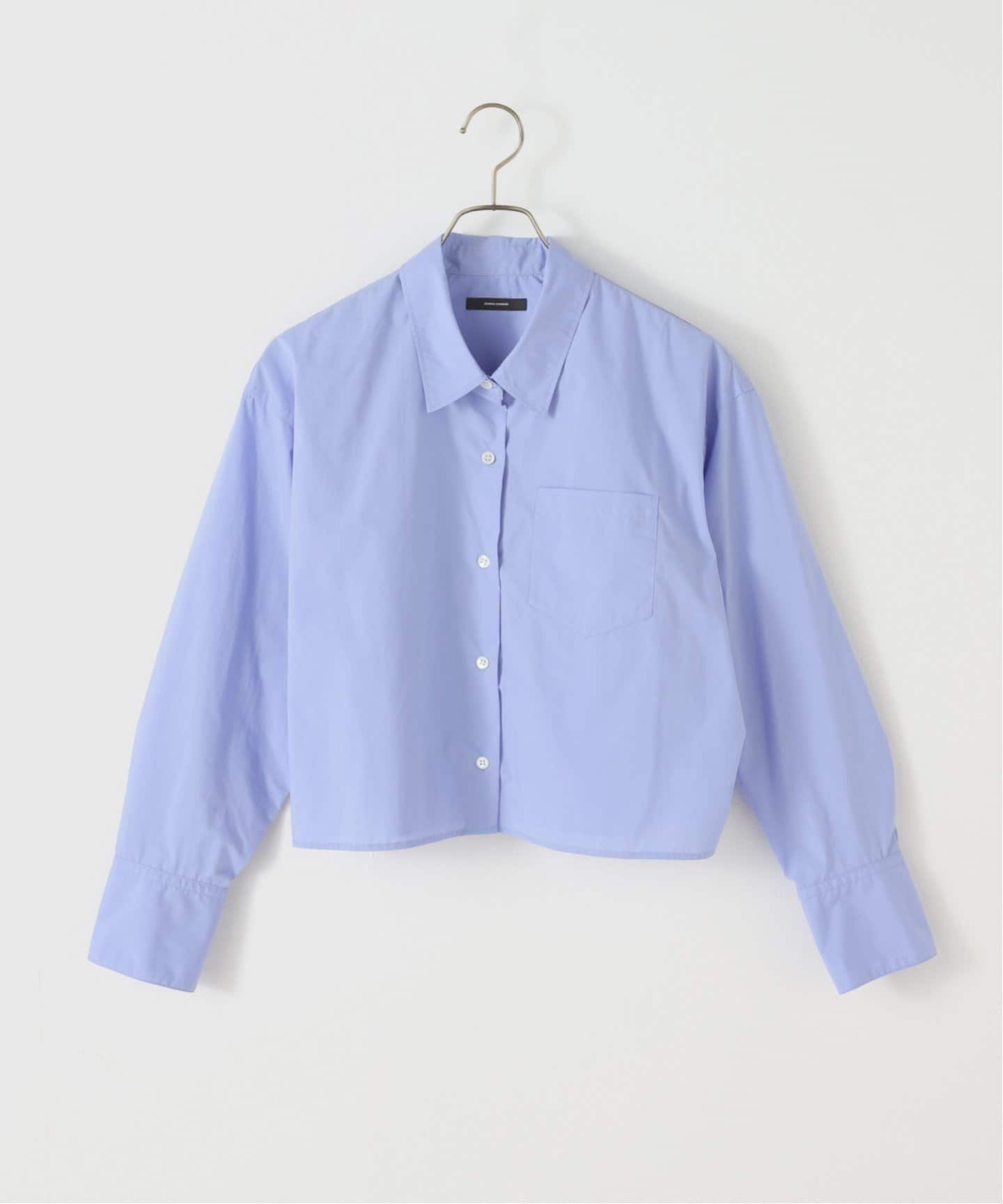 【ジャーナルスタンダード/JOURNAL STANDARD】のAPESCO TCタイプライタークロップドシャツ インテリア・キッズ・メンズ・レディースファッション・服の通販 founy(ファニー) 　ファッション　Fashion　レディースファッション　Ladies' Fashion Online　トップス・カットソー　Tops/Tshirt　シャツ/ブラウス　Shirts/Blouses　2025年　2025　2025春夏・S/S　Ss,Spring/Summer,2025　クロップド　Cropped　ベーシック　Basic　ボトム　Bottom　レギュラー　Regular　サックスブルー|ID: prp329100004592899 ipo3291000000032609667