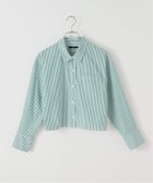 【ジャーナルスタンダード/JOURNAL STANDARD】のAPESCO TCタイプライタークロップドシャツ 人気、トレンドファッション・服の通販 founy(ファニー) ファッション Fashion レディースファッション Ladies' Fashion Online トップス・カットソー Tops/Tshirt シャツ/ブラウス Shirts/Blouses 2025年 2025 2025春夏・S/S Ss,Spring/Summer,2025 クロップド Cropped ベーシック Basic ボトム Bottom レギュラー Regular thumbnail グリーン|ID: prp329100004592899 ipo3291000000032609668