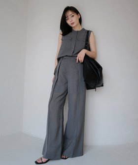 【アニュアンス/anuans】 シアーボイルセミワイドパンツ人気、トレンドファッション・服の通販 founy(ファニー) ファッション Fashion レディースファッション Ladies' Fashion Online パンツ Pants おすすめ Recommend エアリー Airy シアー Sheer ストレッチ Stretch セットアップ Set Up バランス Balance 夏 Summer |ID:prp329100004592922