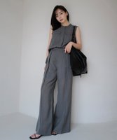 【アニュアンス/anuans】のシアーボイルセミワイドパンツ 人気、トレンドファッション・服の通販 founy(ファニー) ファッション Fashion レディースファッション Ladies' Fashion Online パンツ Pants おすすめ Recommend エアリー Airy シアー Sheer ストレッチ Stretch セットアップ Set Up バランス Balance 夏 Summer |ID:prp329100004592922