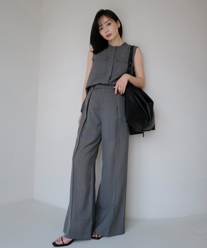 【アニュアンス/anuans】のシアーボイルセミワイドパンツ インテリア・キッズ・メンズ・レディースファッション・服の通販 founy(ファニー) https://founy.com/ ファッション Fashion レディースファッション Fashion for Women パンツ Pants & Trousers おすすめ Recommended / Our Picks エアリー Airy Texture シアー Sheer, See-Through ストレッチ Stretch, Stretchy Fabric セットアップ Set-Up, Coordinated Outfit バランス Balance, Style Balance 夏 Summer |ID: prp329100004592922 ipo3291000000032734837