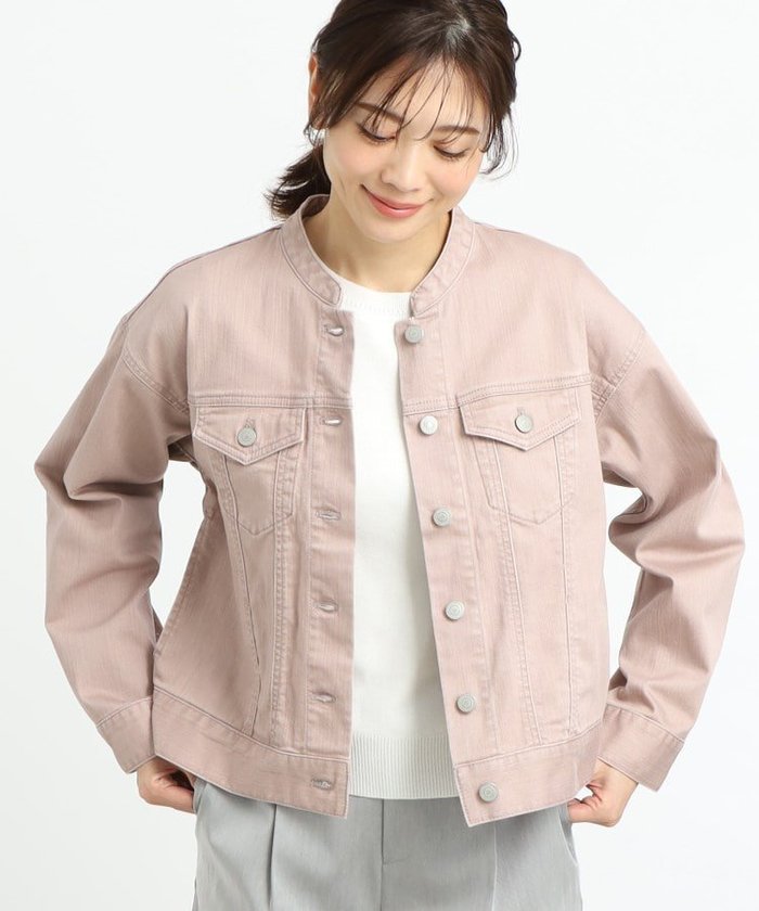【リフレクト/Reflect】の【春SALE/手洗い可】カラーデニムジャケット インテリア・キッズ・メンズ・レディースファッション・服の通販 founy(ファニー) https://founy.com/ ファッション Fashion レディースファッション Ladies' Fashion Online アウター Coat Outerwear ジャケット Jackets デニムジャケット Denim Jackets ジャケット Jacket ストレッチ Stretch デニム Denim ポケット Pocket 人気 Popularity 定番 Standard 春 Spring |ID: prp329100004592932 ipo3291000000032610219