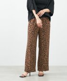 【マイカ ディール/MICA & DEAL】のプリントストレートパンツ 人気、トレンドファッション・服の通販 founy(ファニー) ファッション Fashion レディースファッション Ladies' Fashion Online パンツ Pants キュプラ Cupra シルク Silk シンプル Simple プリント Print ワイド Wide thumbnail BROWN|ID: prp329100004592936 ipo3291000000032610284