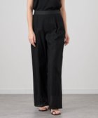 【アナイ/ANAYI】の【セットアップ対応商品】レース刺繍タックパンツ black|ID: prp329100004592949 ipo3291000000032610458