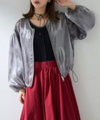 【その他のブランド/Other】のMAISON BREEZE reveur/箔オーガンジーバルーンジャケット trc SLV|ID: prp329100004592951 ipo3291000000032974955
