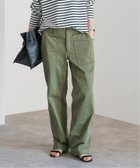 【スピック&スパン/Spick & Span】の《追加 》ルーズベイカーパンツ カーキ|ID: prp329100004592956 ipo3291000000032610576