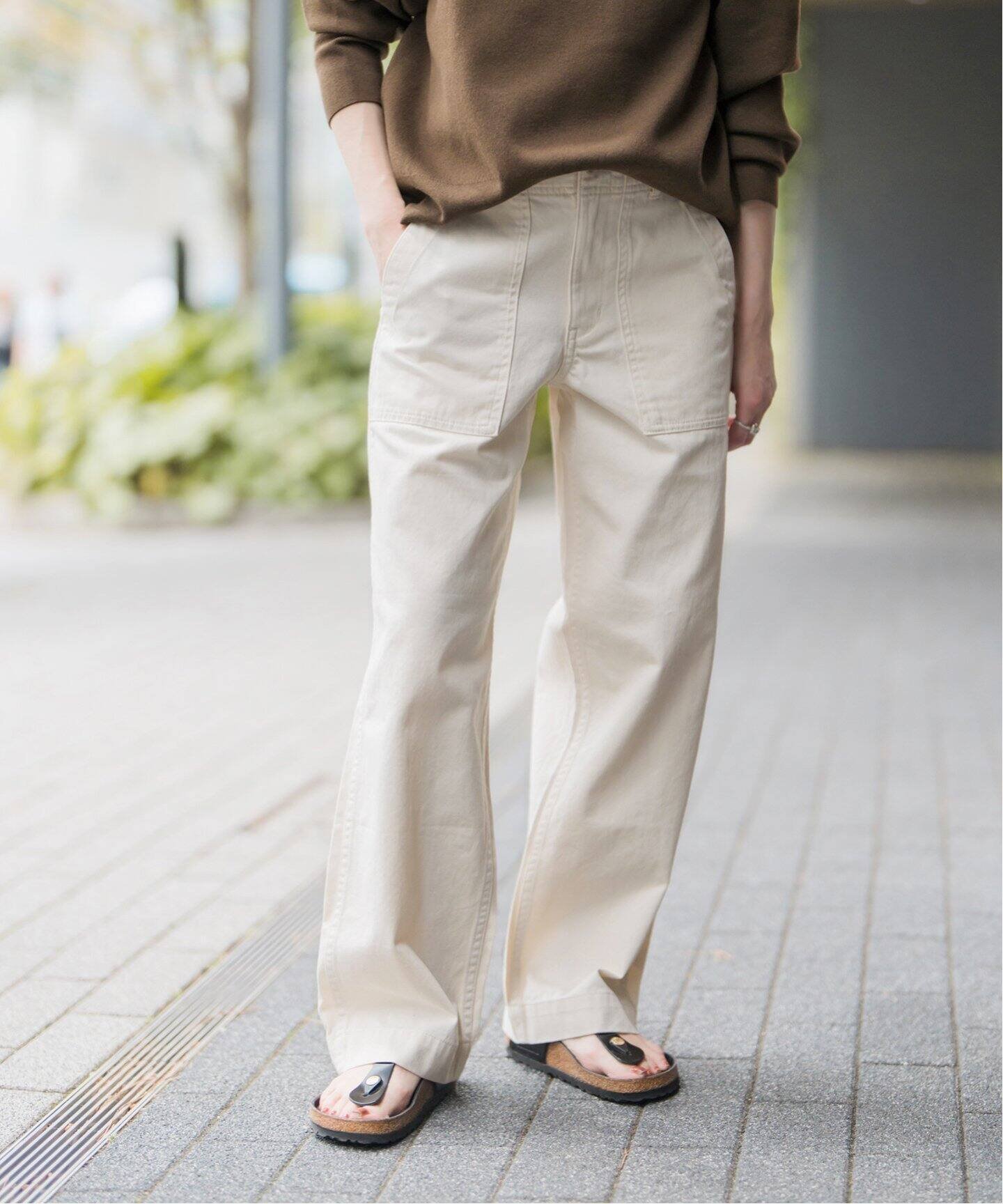 【スピック&スパン/Spick & Span】の《追加 》ルーズベイカーパンツ インテリア・キッズ・メンズ・レディースファッション・服の通販 founy(ファニー) 　ファッション　Fashion　レディースファッション　Ladies' Fashion Online　パンツ　Pants　人気　Popularity　秋　Autumn/Fall　ナチュラル|ID: prp329100004592956 ipo3291000000032610578