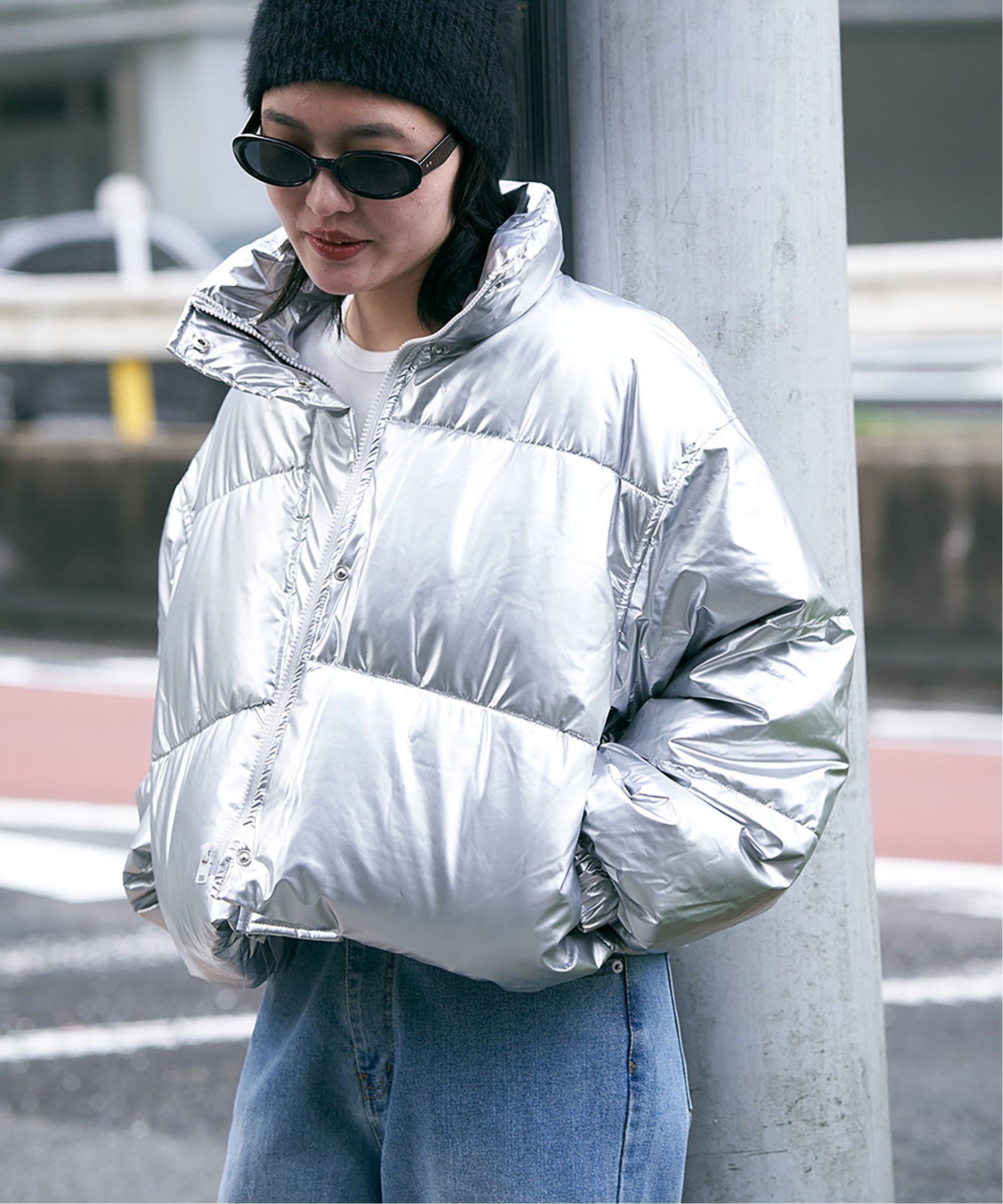 【ヴァンス エクスチェンジ/VENCE EXCHANGE】のメタリック中綿ショートジャケット 人気、トレンドファッション・服の通販 founy(ファニー) 　ファッション　Fashion　レディースファッション　Fashion for Women　アウター　Coat / Outerwear Collection　レディースジャケット・軽アウター　Jackets　おすすめ　Recommended / Our Picks　シャイニー　Shiny, Glossy Finish　ショート　Short, Short Length　ジャケット　Jacket, Outerwear　トレンド　Trend, Trending Now　バランス　Balance, Style Balance　フェミニン　Feminine, Girly　 other-1|ID: prp329100004592973 ipo3291000000032610806